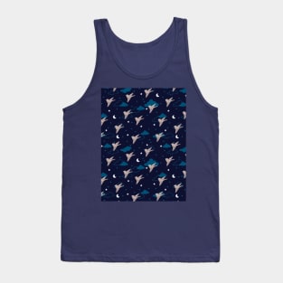 Nocturnal Bird in the Night Tank Top